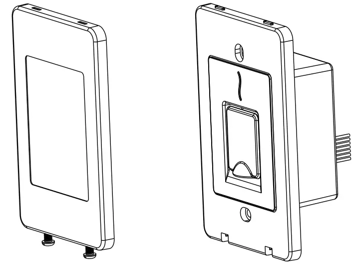 ZKTeco FR1500S Fingerprint Reader - front panel