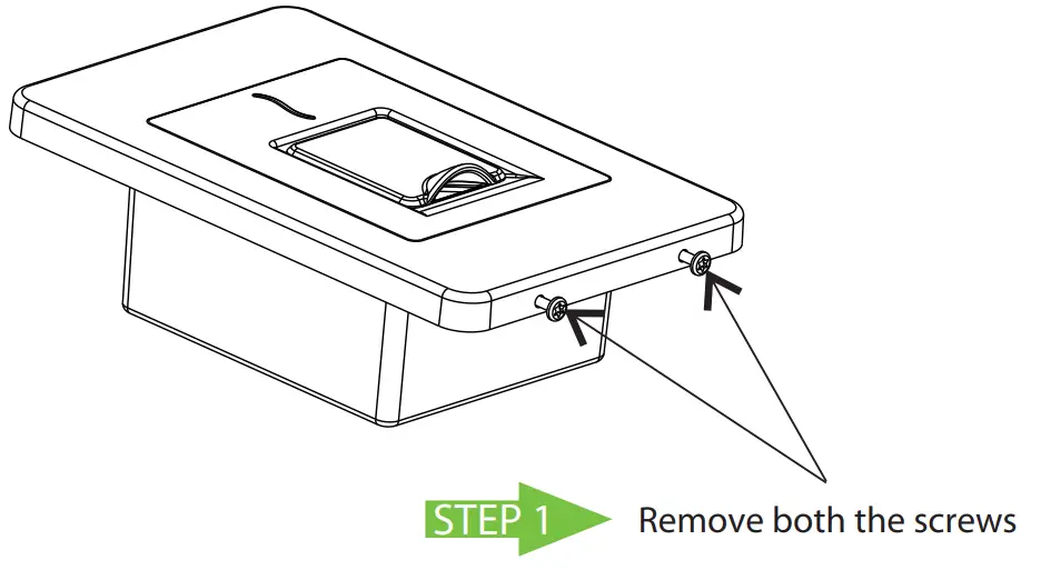 ZKTeco FR1500S Fingerprint Reader - screws