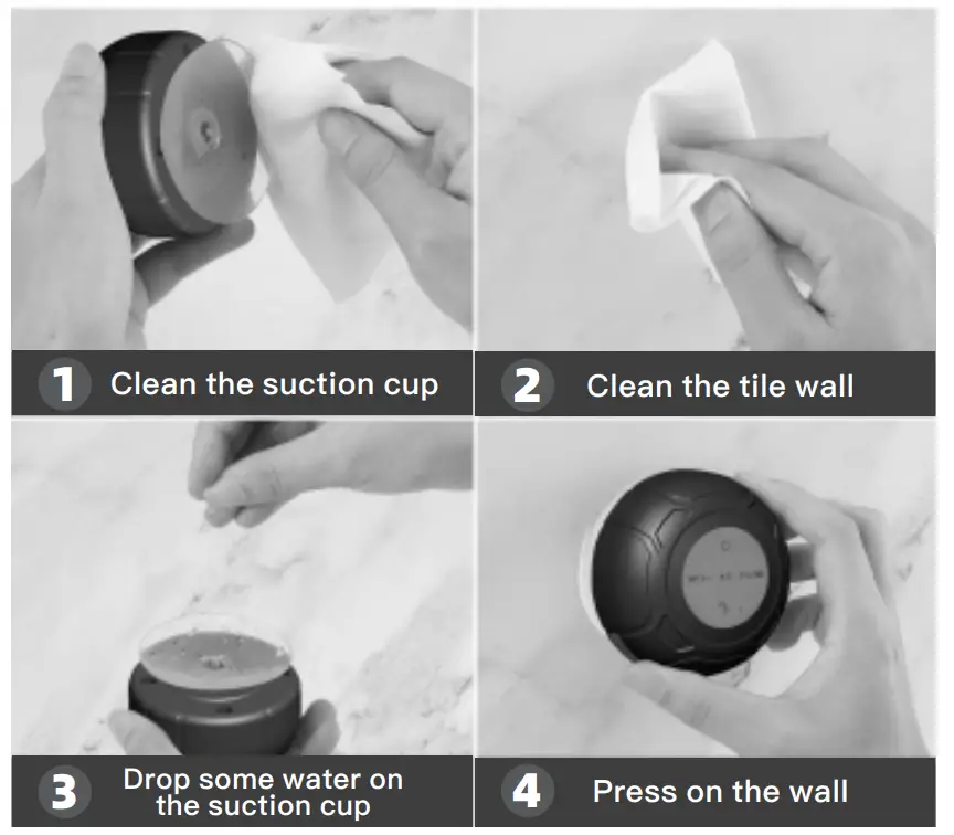 Shenzhen Zhuofanzhe Technology BTS200 Shower Speaker - Fig2