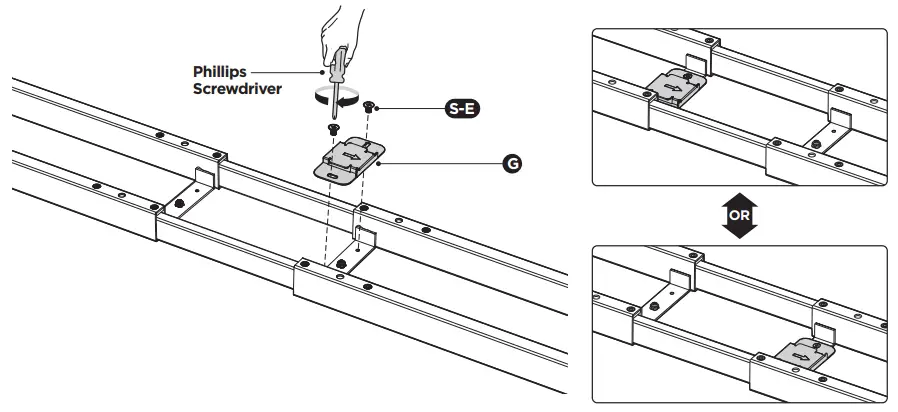 Attaching the Fixing Plate