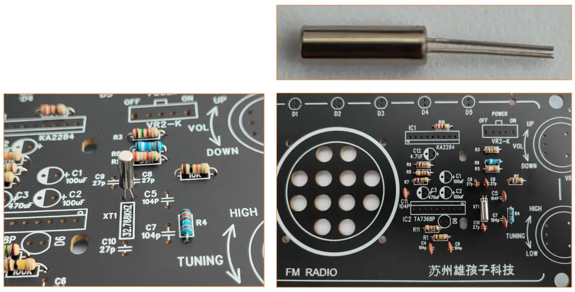 Baidu TA7368P FM High Quality Radio - Welding crystal