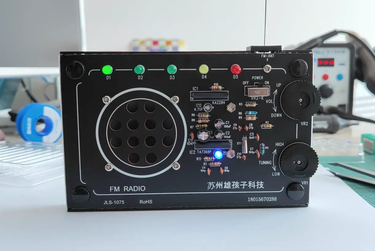 Baidu TA7368P FM High Quality Radio - cover