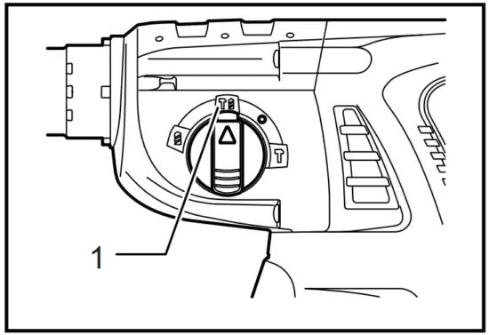 Rotation with hammering