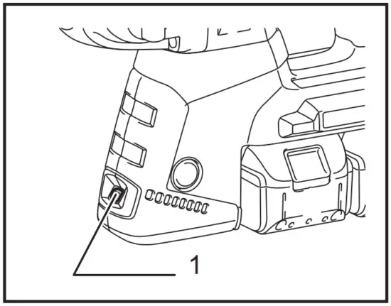 Lighting up the lamp