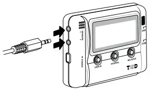 TANDD TR 74Ui Illuminance UV Recorder - Connect the Sensor