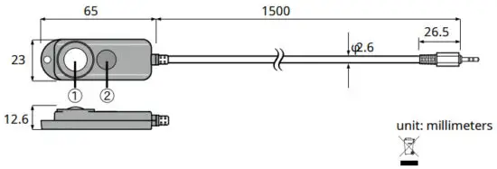 TANDD TR 74Ui Illuminance UV Recorder - Illuminance UV Sensor