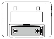 TANDD TR 74Ui Illuminance UV Recorder - Install the Battery