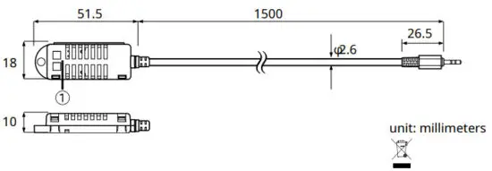 TANDD TR 74Ui Illuminance UV Recorder - Temperature Humidity Sensor