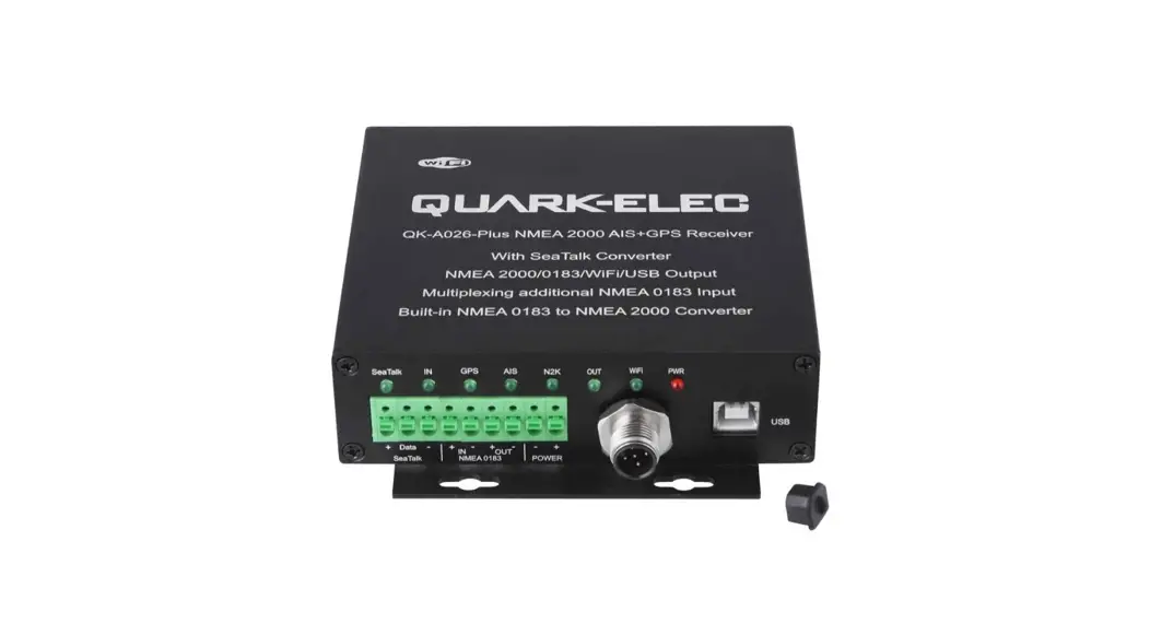 Quark-elec Qk-a026-plus Wireless Ais Gps Receiver Instruction Manual