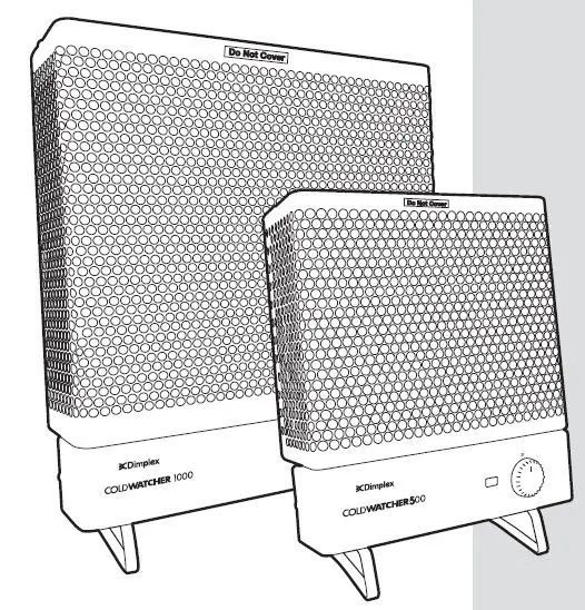 Dimplex- MPH -500- &- MPH -1000- Coldwatcher- Convector- Heater -product