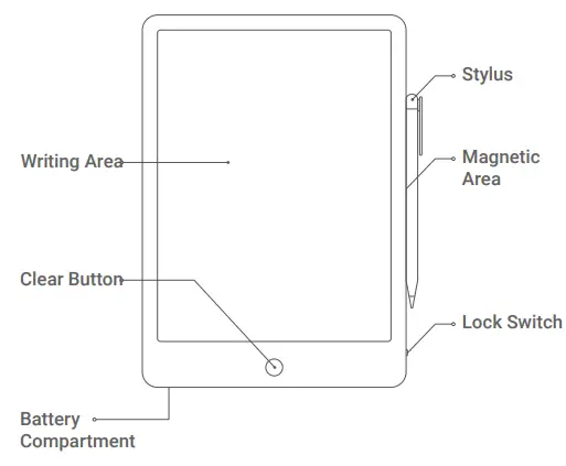 Mi LCD Writing Tablet 13,5“