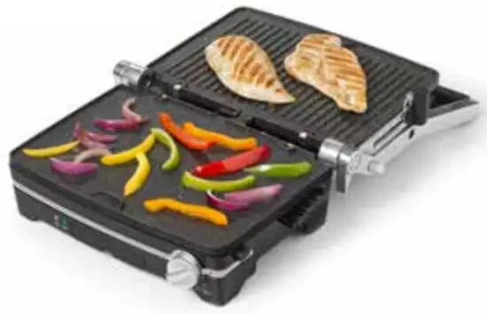 Starfrit 0245050020000 Panini Grill with Reversible Plates - fig 2