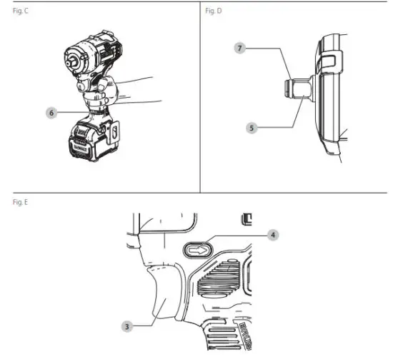 DEWALT DCF901 XTREME 12V MAX Brushless 1 2 in Cordless Impact Wrench - figure 2
