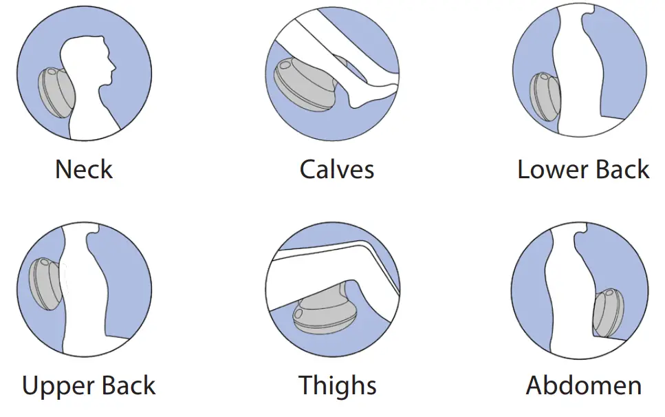 Zyllion ZMA 34 Shiatsu Massage Pillow with Heat - fig 1