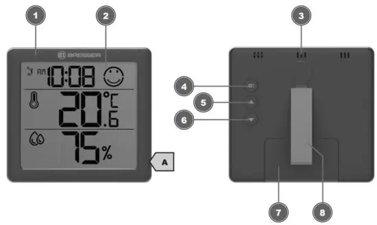 BRESSER 7000017 Climate Smile Weather Station - figure 1