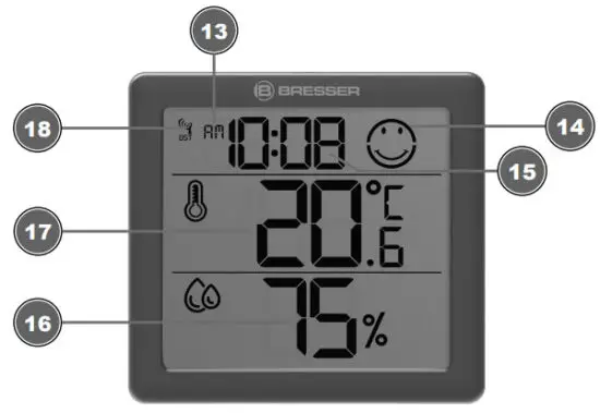 BRESSER 7000017 Climate Smile Weather Station - figure 2