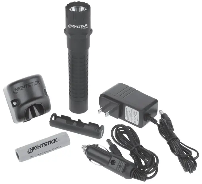 NIGHTSTICK TAC 500 Multi Function Tactical Rechargeable Flashlight-