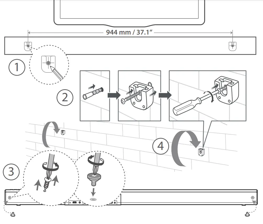 Hisense HS312 3.1 Channel Premium Sound Bar with Wireless Subwoofer - fig7