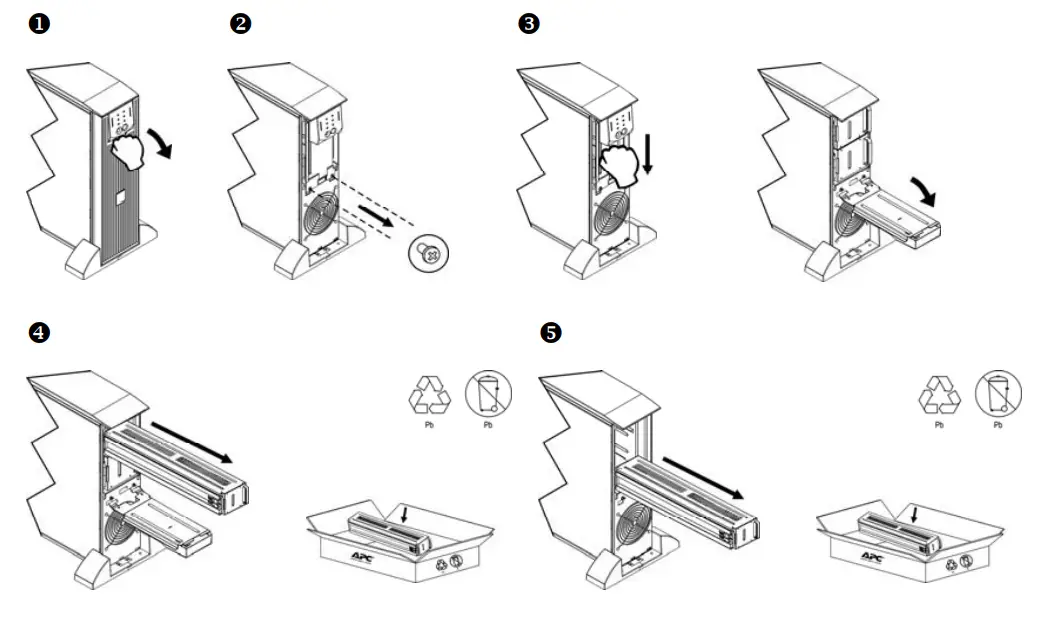 APC SURTD3000XLI Uninterruptible Power Supply 7
