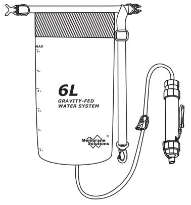 Membrane Solutions M01011 6L Gravity Fed Water System - FIG 11