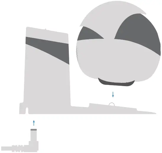 enabot ebo Pro Smart Robot 1080P Camera - Charge