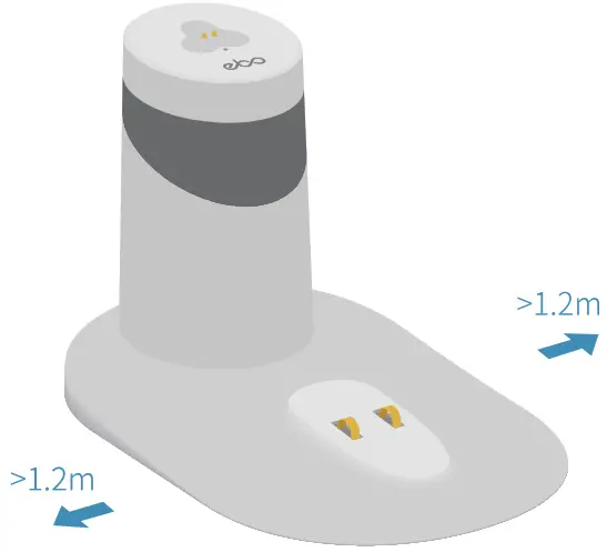 enabot ebo Pro Smart Robot 1080P Camera - Charging Stand