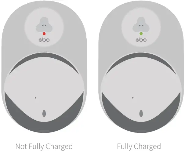 enabot ebo Pro Smart Robot 1080P Camera - Charging Status
