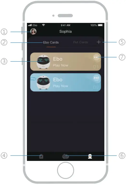 enabot ebo Pro Smart Robot 1080P Camera - Ebo App