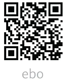 enabot ebo Pro Smart Robot 1080P Camera - Qr Code 1