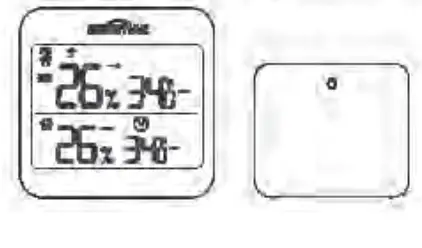 HOMMAK IC1550 Wireless Indoor and Outdoor Humidity and Temperature Monitor FIG 6