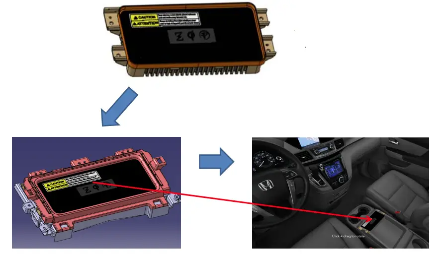 BH WC900 Wireless Charger Unit FIG 1