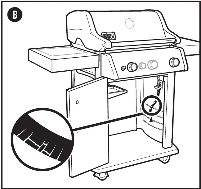 SPIRIT E-215 Weber Gas Grill 23