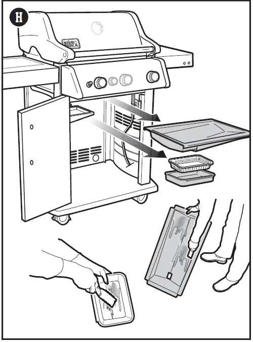 SPIRIT E-215 Weber Gas Grill 38