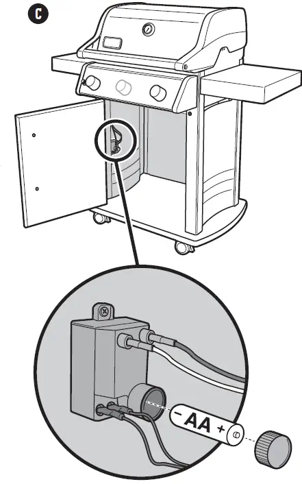 SPIRIT E-215 Weber Gas Grill 43