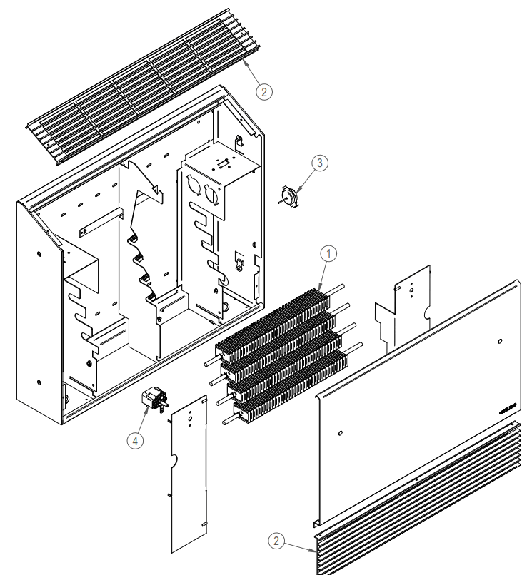 STELPRO ACWS1000 Series Architectural Cabinet - 3