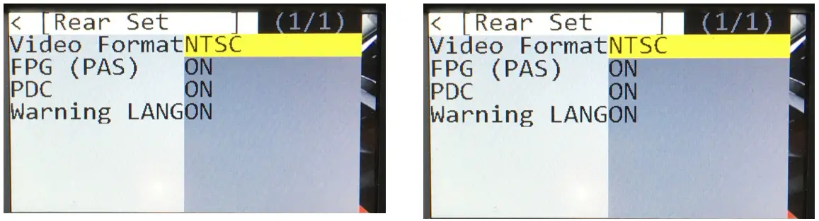 Dynamic Parking Guide Lines