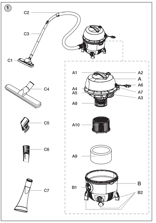 eta-0869-90000-Electric-Multi-Purpose-Vacuum-Cleaner-FIG-1