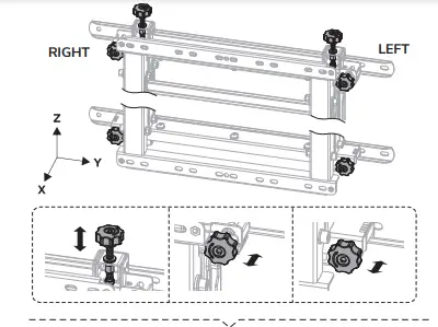 Neomounts WL95-900BL16 Video Wall Mount 11