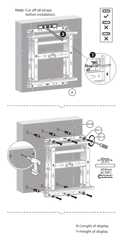 Neomounts WL95-900BL16 Video Wall Mount 3