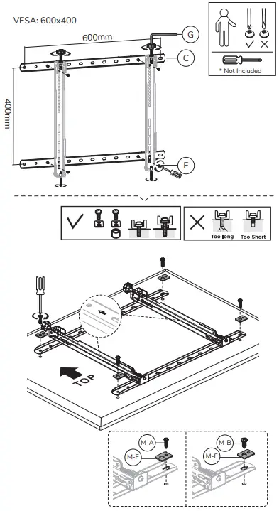 Neomounts WL95-900BL16 Video Wall Mount 7
