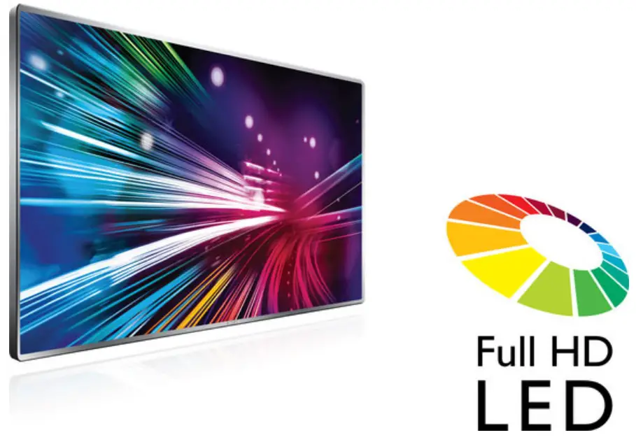 PHILIPS 55HFL5008D Professional LED TV - fig 2