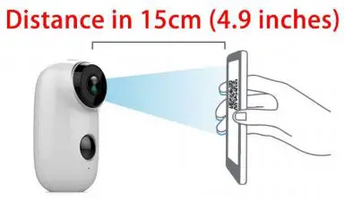 tp-link Smart IP Camera with Battery User Guide - Distance in 15cm