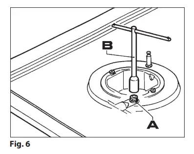 ARISTON GGA24BKAUS Gas Cooktops fig 11