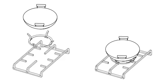 ARISTON GGA24BKAUS Gas Cooktops fig 14