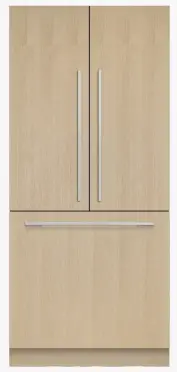 FISHER PAYKEL RS36A80J1N 36-Inch Integrated French Door Refrigerator Freezer