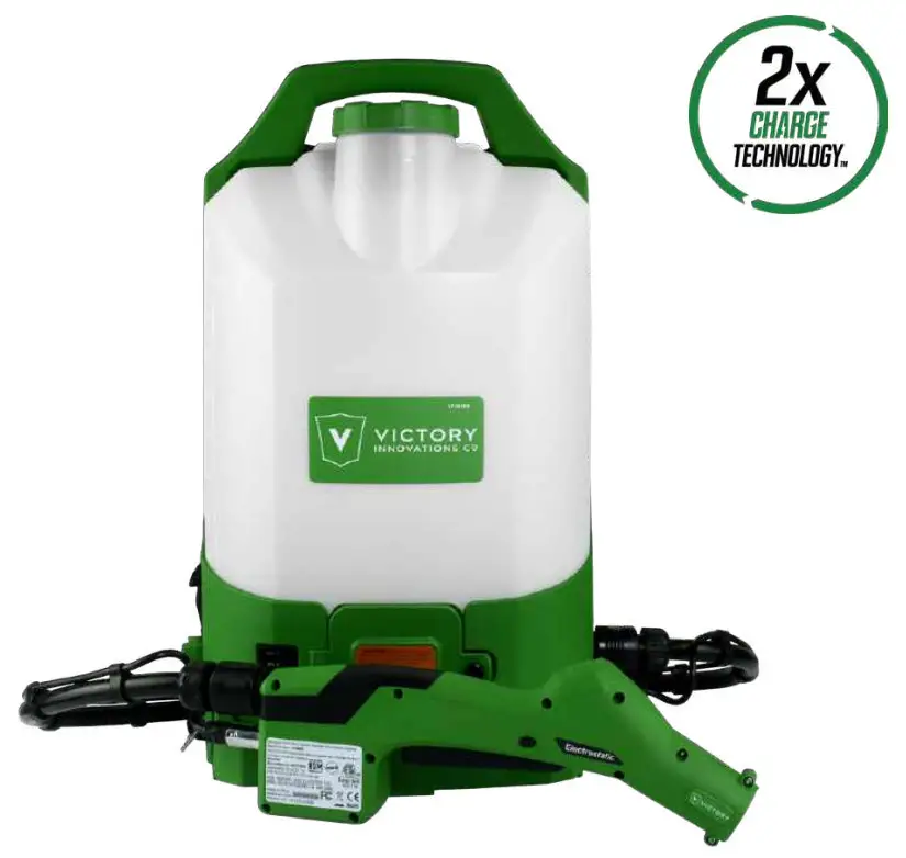 Clemas Co Ltd VP300ES Cordless Electrostatic Backpack Sprayer - Safety Instructions