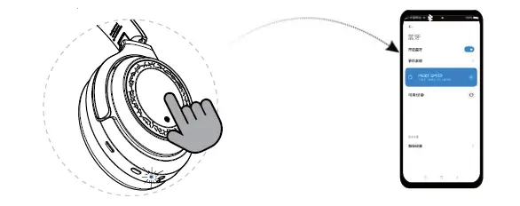 SoundMAGIC P60BT GM 2.4G Wireless Gaming and Bluetooth Headset fig 12