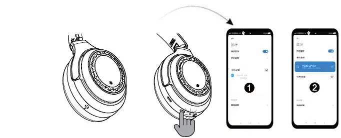 SoundMAGIC P60BT GM 2.4G Wireless Gaming and Bluetooth Headset fig 3