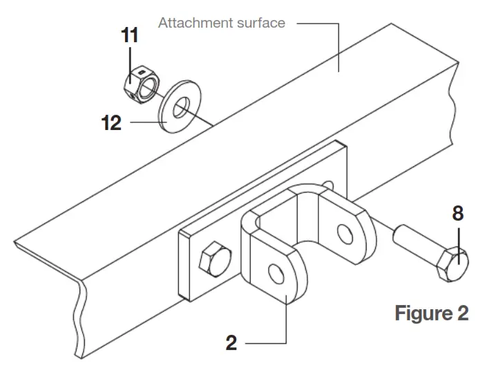 CURT 19745 Universal Car RV Tow Bars for Flat or Dinghy Towing - Figure 2