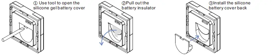 SUNRICHER RF+Bluetooth CCT Wall Mounted Remote fig (5)